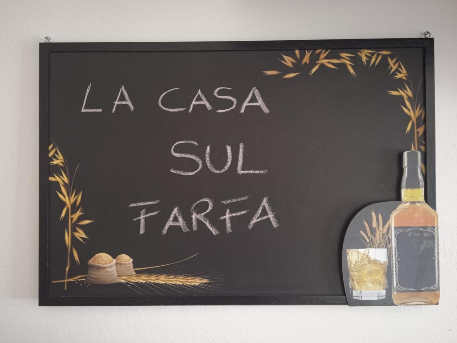 La Casa Sul Farfa Apartment Bocchignano Екстериор снимка